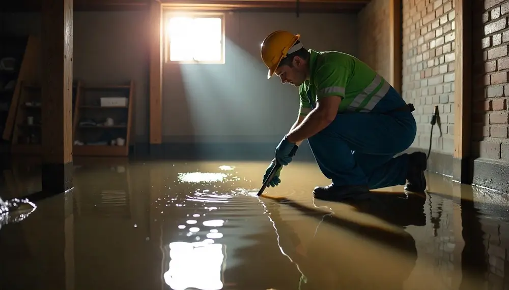 Professional water damage restoration services in Cookson, OK